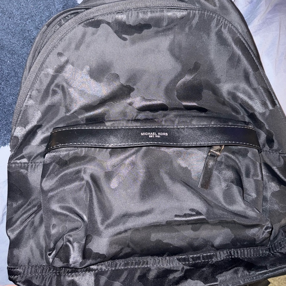 Michael Kors men’s camo book bag